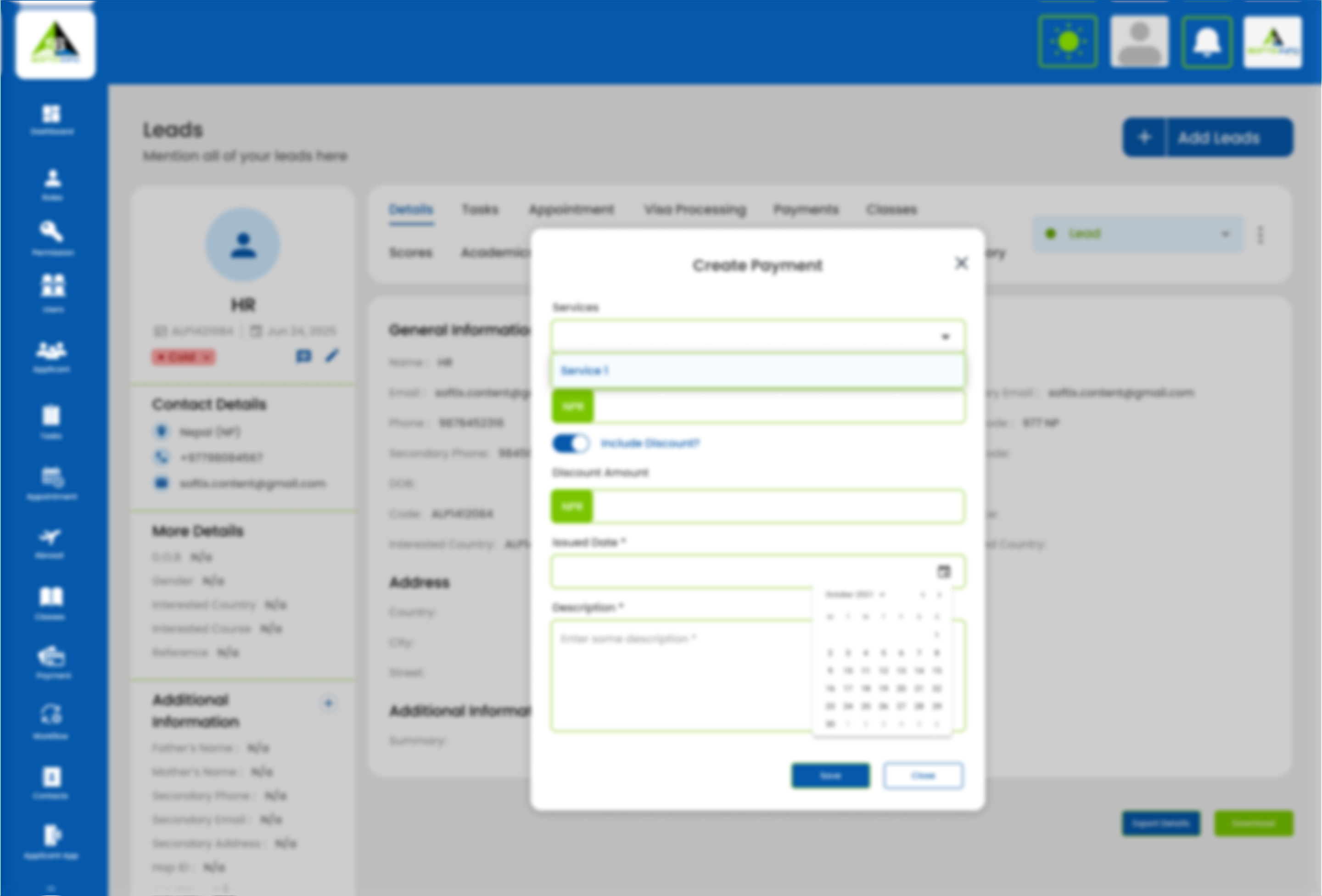Payment Tracking