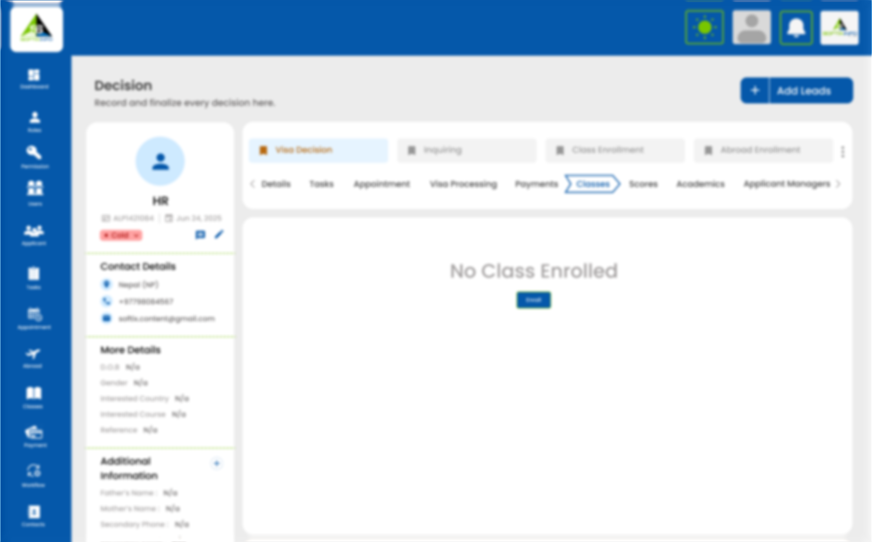 Services Management